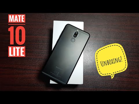 Huawei Mate 10 Lite Unboxing!