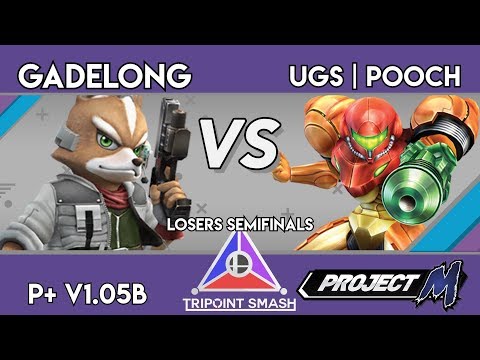 Gadelong (Roy, Fox) vs Pooch (Samus) - Tripoint Smash 65 PM Losers Semis