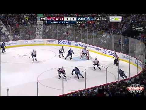 Canucks vs Capitals Highlights 10/28/13