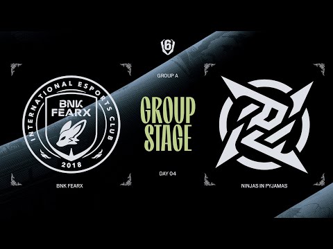 BNK FEARX vs Ninjas in Pyjamas Replay
