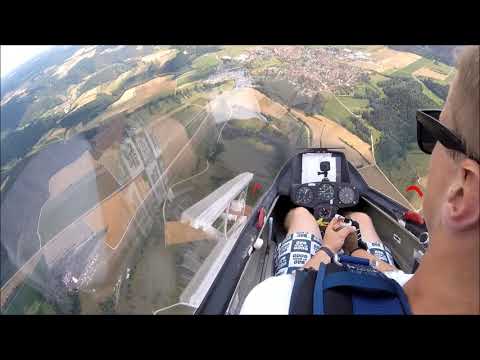 Glider Aerobatics Freestyle - Swift S-1 - Jens Holnaicher - Unlimited Freestyle Cup 2018 [HD]