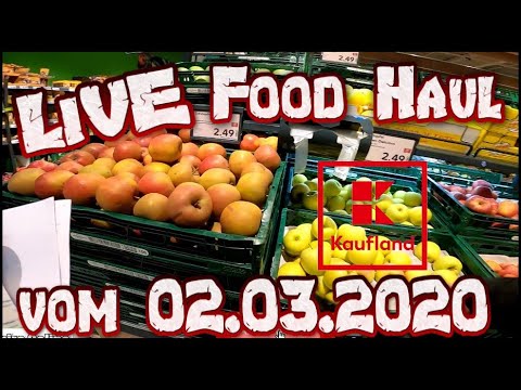 LIVE Foodhaul Kaufland | mit Kochideen |  was koche ich die Woche | Einkauf 110€|