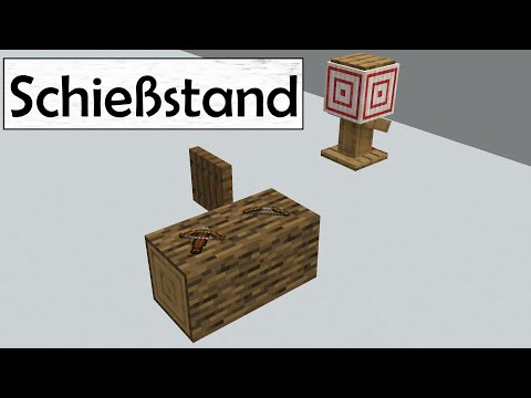 Minecraft Schießstand bauen