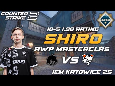 CS2 POV | Spirit sh1ro vs Virtus.pro | (Train) IEM Katowice 2025 Playoffs