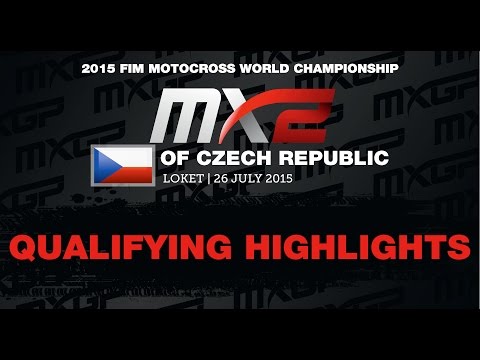 MXGP of Czech Republic MX2 Qualifying Race Highlights 2015