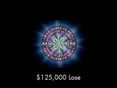 125,000 V-BUCKS Lose-Who Wants to be a Millionaire