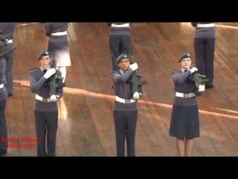 Buxton Military Tattoo 2011 - 126 (City of Derby) Squadron RAF Air Cadets Rifle Drill Display Team
