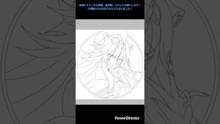 高校生が絵を描いてみた〜ラオーラ・パンテーラさん#ホロライブ#ラオーラ・パンテーラ#Raora Panthera#絵#成長日記