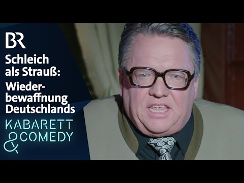 Schleich als Strauß: Wiederbewaffnung Deutschlands | Schleich pur | BR Kabarett & Comedy