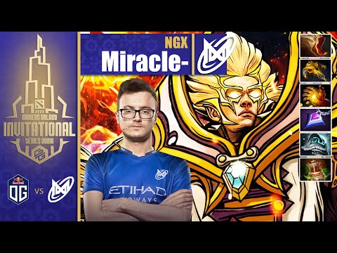 OG vs NGX | MIRACLE- INVOKER FAST HAND COMBO | GAMERS GALAXY: DOTA 2 Invitational Series Dubai 2022