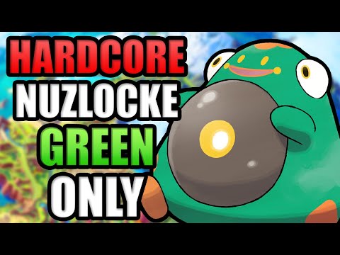 Pokémon Scarlet Hardcore Nuzlocke - Green Pokémon Only (No items, no overleveling)