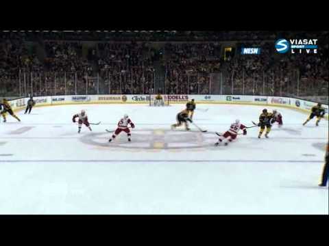 [HD] Goal Daniel Cleary (Detroit Red Wings & Boston Bruins), NHL , 02/11/11