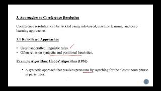Lecture 70# Coreference Resolution in NLP #naturallanguageprocessing #nlp