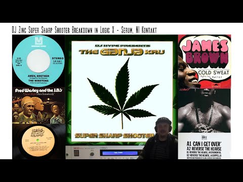 Challenge: How to rebuild the Super Sharp Shooter (Original Mix) by DJ Zinc in Logic X.