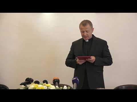 Objava o imenovanju novog varaždinskog biskupa mons. Bože Radoša- Mons. Janusz Blachowiak