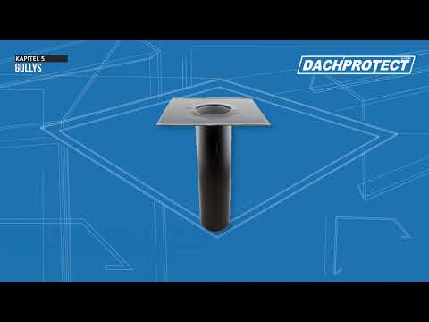 Verlegung DACHPROTEC EPDM inklusive Entwässerung und Dachrandprofil auf Holz