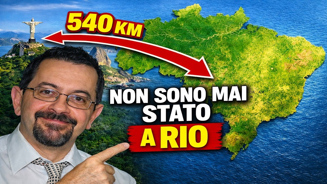 Vivo in Brasile… ma non sono mai stato a Rio!