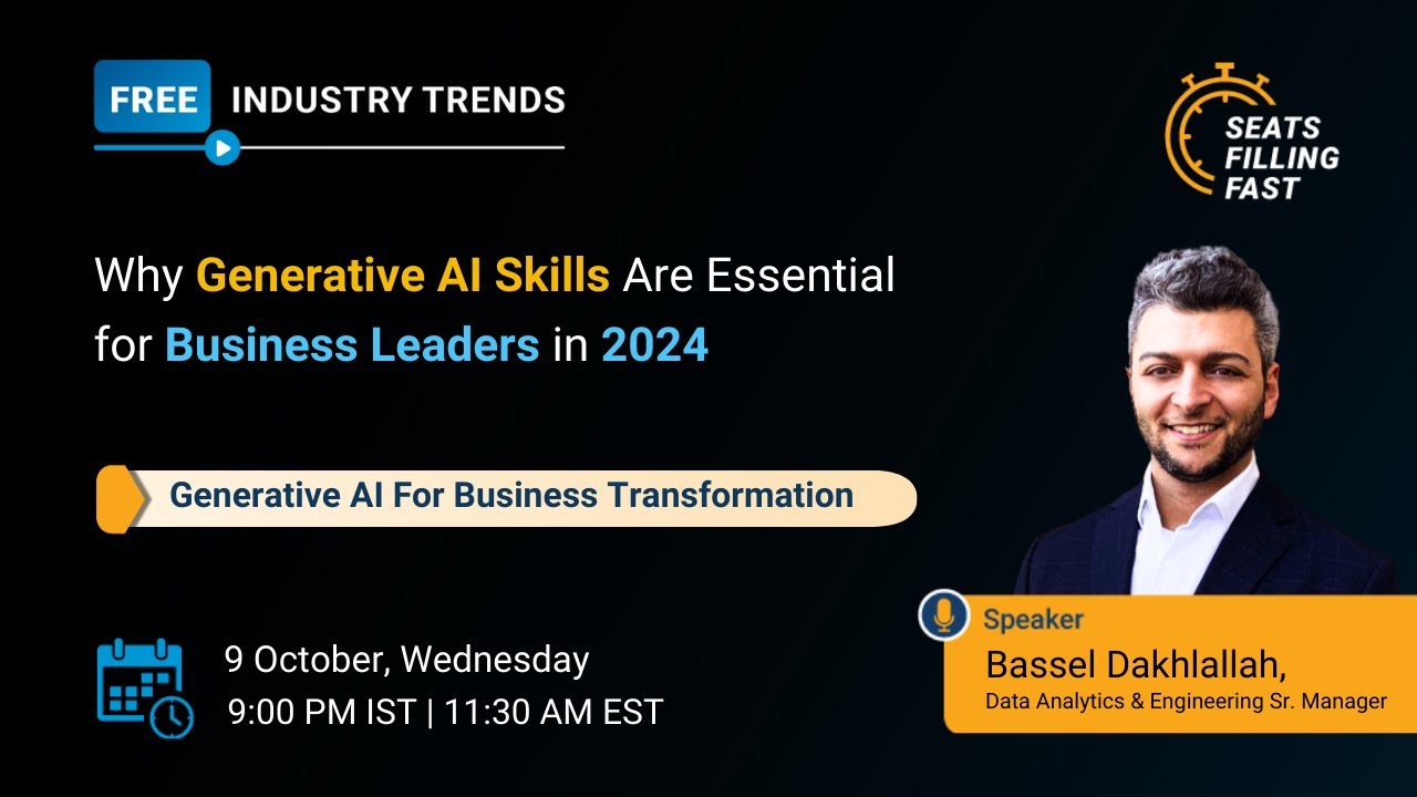🔥Generative AI Skills for Business Development | Gen AI Tutorial for Beginners | Simplilearn