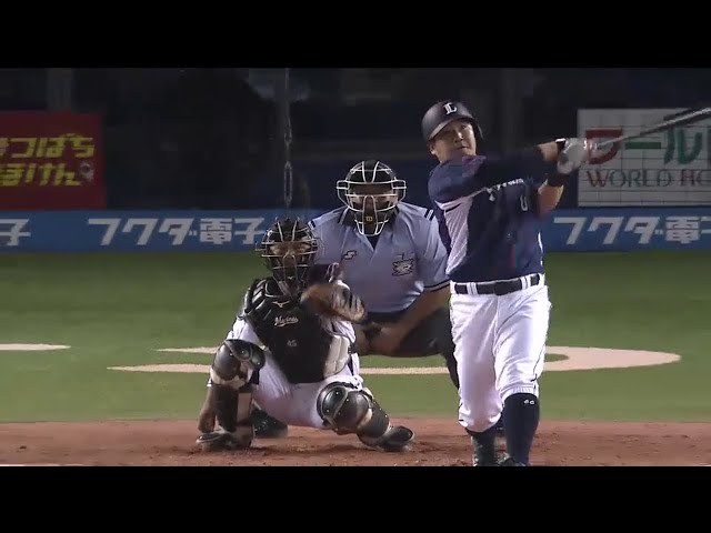 【7回表】今度は引っぱりホームラン!! ライオンズ・中村 第19号2ランで追加点!! 2014/8/9 M-L