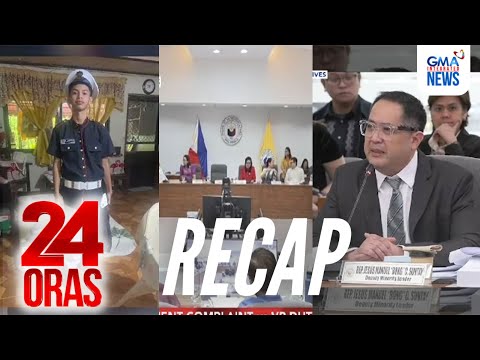 24 Oras: (Part 1) 2 impeachment complaints vs VP Duterte, sufficient in substance; atbp.