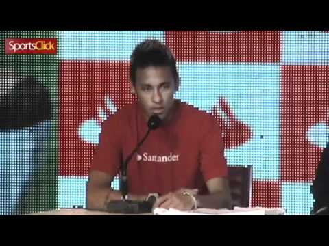 Neymar vibra com prêmio de melhor da Libertadores