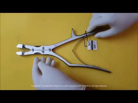 Fusionkraft sauerbruch bone rongeur forceps