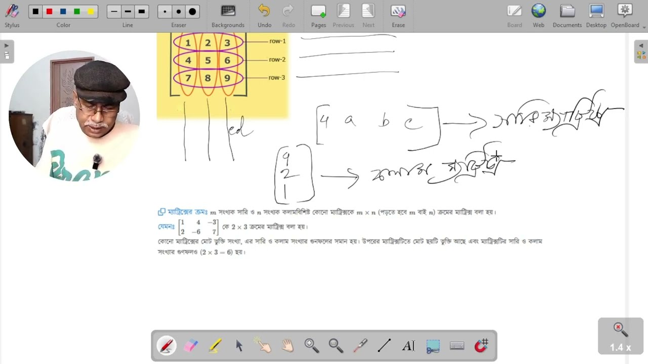 Row and Column Matrix Explained | Types of Matrices Made Simple