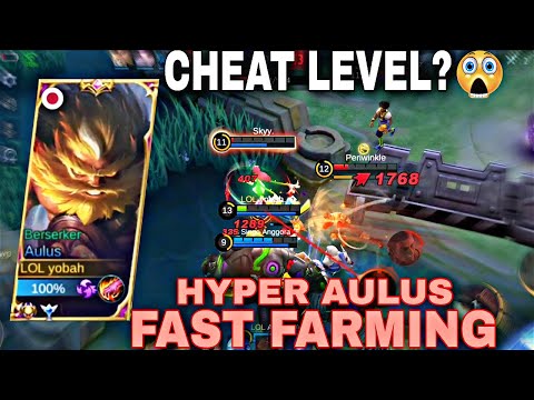 FASTEST LEVEL 12!!🔥 TUTORIAL FAST FARMING AULUS | AULUS GAMEPLAY 2022 | AULUS MOBILE LEGENDS