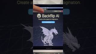 Generate 3D models from text with Backflip.AI! 🚀#techtok #websites #ai #3dmodeling #productivity
