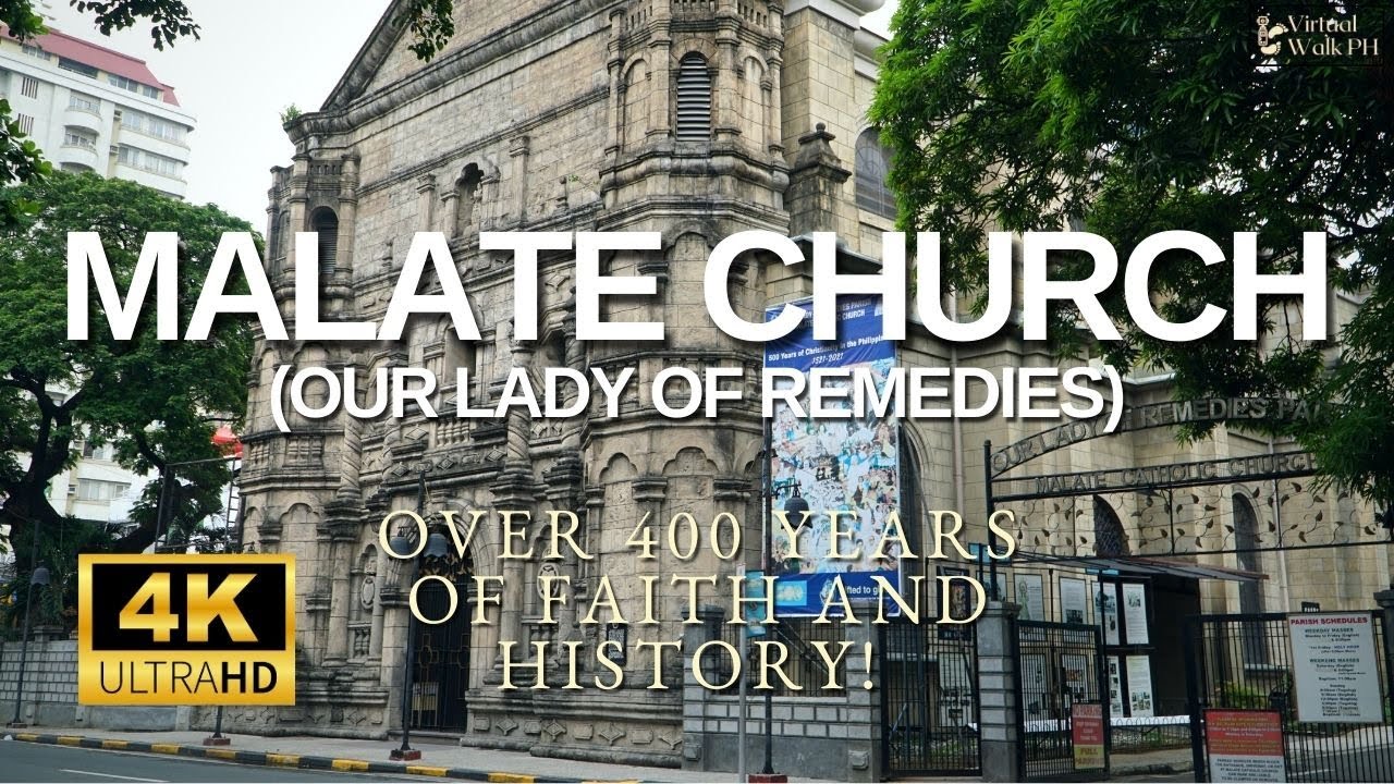 Discover a captivating virtual tour of Malate Church.
