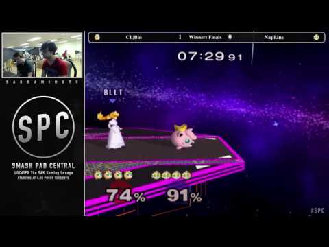 SPC26 Winners Finals - CL|BIn (Jigglypuff) vs Napkins (Peach)