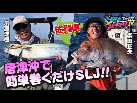 佐賀県・唐津沖で簡単巻くだけＳＬＪ（ソルパラTV・第112回2022年11月17日放送）