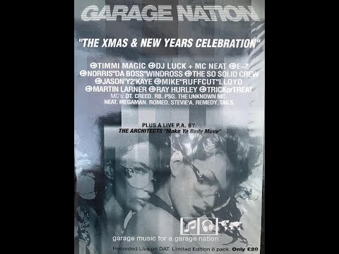 DJ Timmi Magic (Dream Team) & MC Creed Live @ Garage Nation 2000