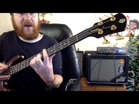 Punky Fun :  A Bass lesson everyday # 191