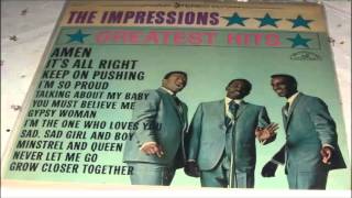 THE IMPRESSIONS  I &#39;M THE ONE   WHO LOVES  YOU   MINI  LP   ABC