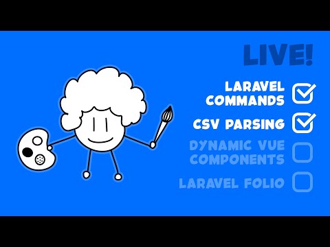 #36 Nono.MA Live! Intro to Laravel Apps, Serving, Commands, CSV Parsing, and Vue Components