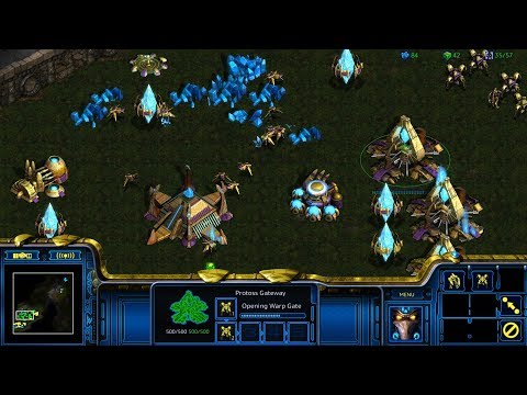 StarCraft: Remastered Co-op Campaign Protoss Mission 1 - First Strike