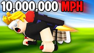 I Became the FASTEST Roblox Player in +1 Speed Jetpack Escape!