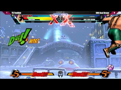 Curleh Mustache East 5 - UMVC3 - TS Fooblat vs UVG Noel Brown