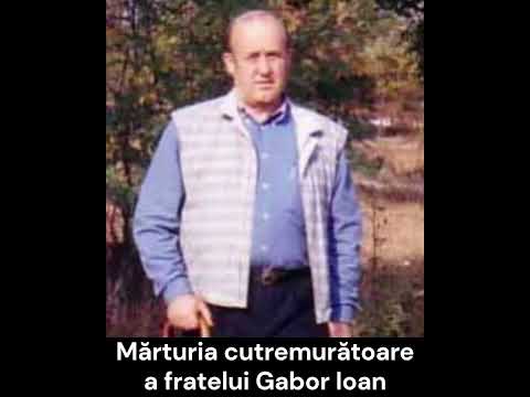 GABOR IOAN - mărturia extraordinară a manifestării puterii lui Dumnezeu