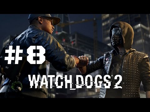 Watch Dogs 2 Walkthrough Gameplay Part 8 (Full Game) – 1080p Full HD PS4 – No Commentary.