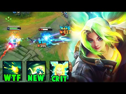 Zeri but it's her 3rd Rework and she's SUPER broken with Crit now (R can crit)