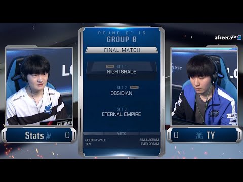 [2020 GSL S1] Ro.16 Group B Match5 TY vs Stats