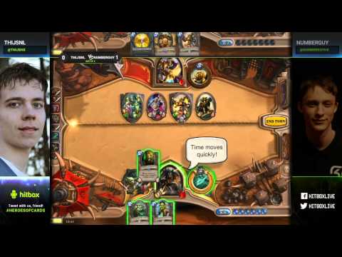 ThijsNL VS Numberguy - Heroes of Cards 5 Round I Hearthstone