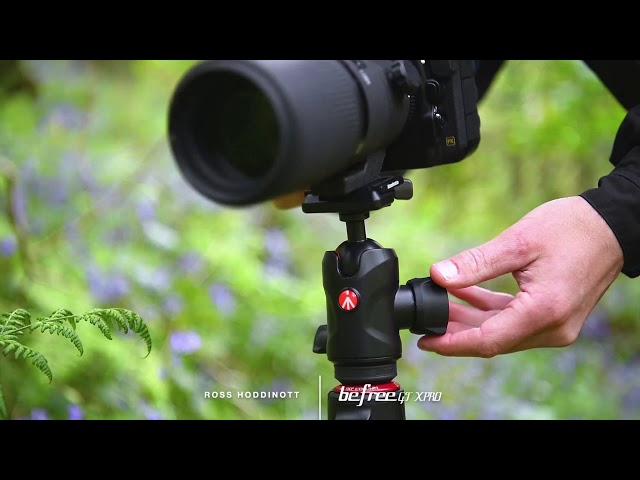 Vidéo MANFROTTO Befree GT XPRO carbone