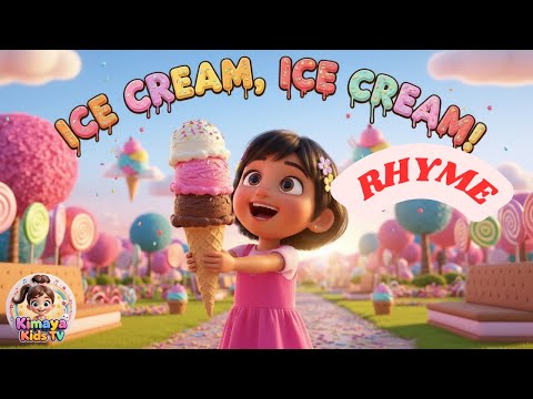 Ice Cream Ice Cream 🍦 | Fun Kids Rhyme | Nursery Songs for Children | #cartoon