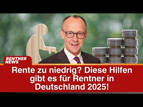 Small pension? These subsidies and benefits will be available in Germany in 2025!