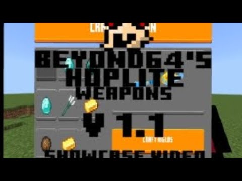 beyond64's legendary hoplite weapons showcase version 1.1 | add-on made by @beyond64
