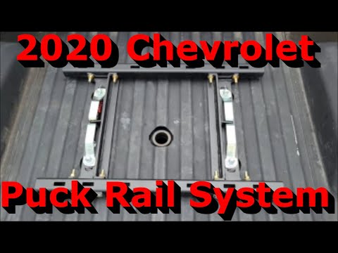 5th Wheel Puck System Rail Install | 2020 Chevrolet HD | Curt 16027