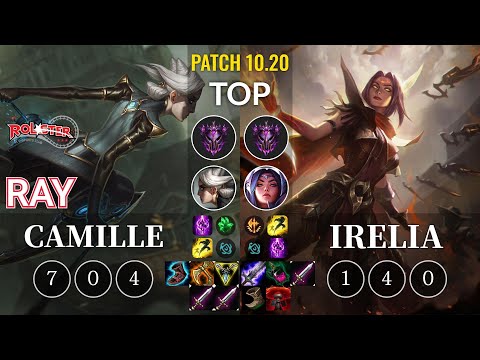KT Ray Camille vs Irelia Top - KR Patch 10.20